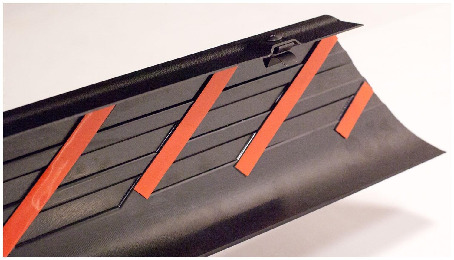 Bushwacker 58511 - Ultimate Bed Rail Caps, Black, Smooth