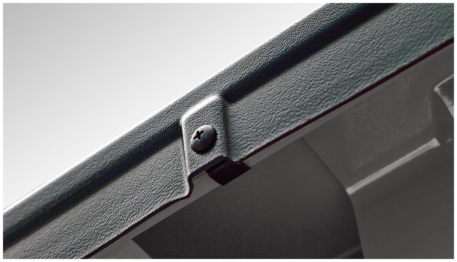 Bushwacker 59512 - Ultimate Bed Rail Caps, Black, Smooth