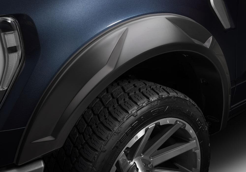 Bushwacker 20972-02 - DRT Style Fender Flares, 4-Piece Set, Black