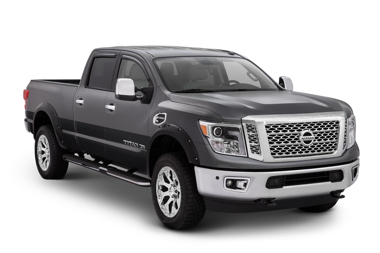 Bushwacker 70908-02 - Pocket Style Fender Flares, 4-Piece Set, Fleetside