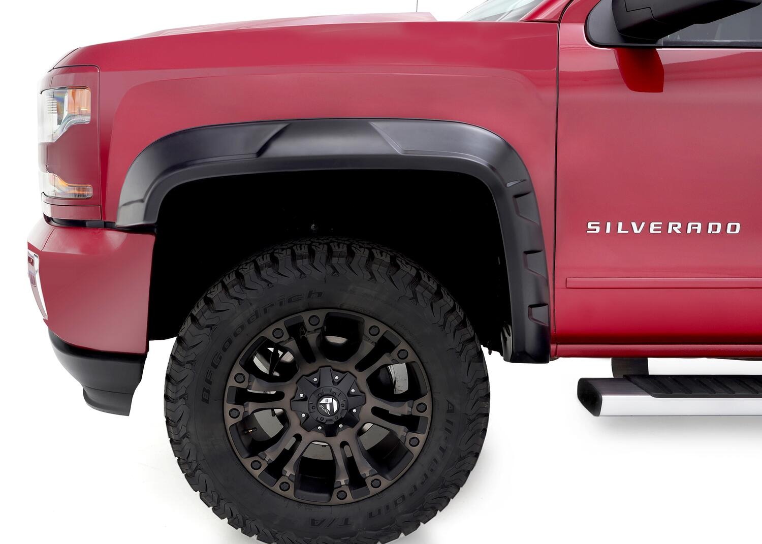 Bushwacker 40944-02 - DRT Style Fender Flares, 4-Piece Set, Fleetside