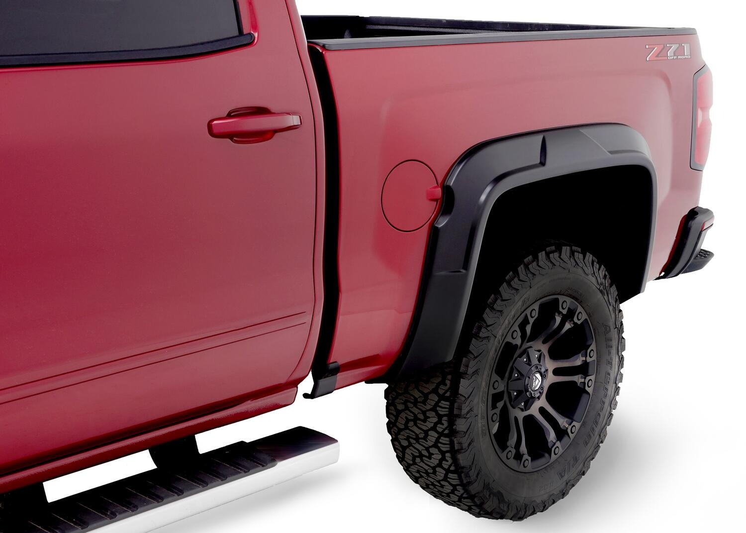 Bushwacker 40944-02 - DRT Style Fender Flares, 4-Piece Set, Fleetside