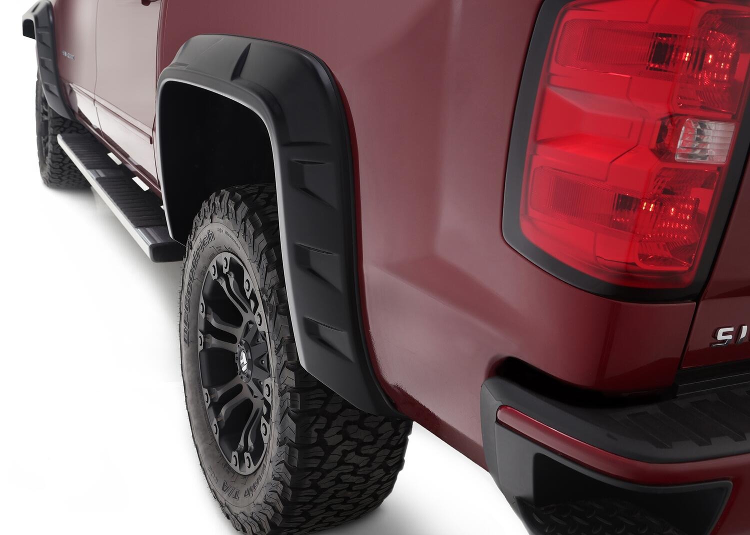 Bushwacker 40944-02 - DRT Style Fender Flares, 4-Piece Set, Fleetside