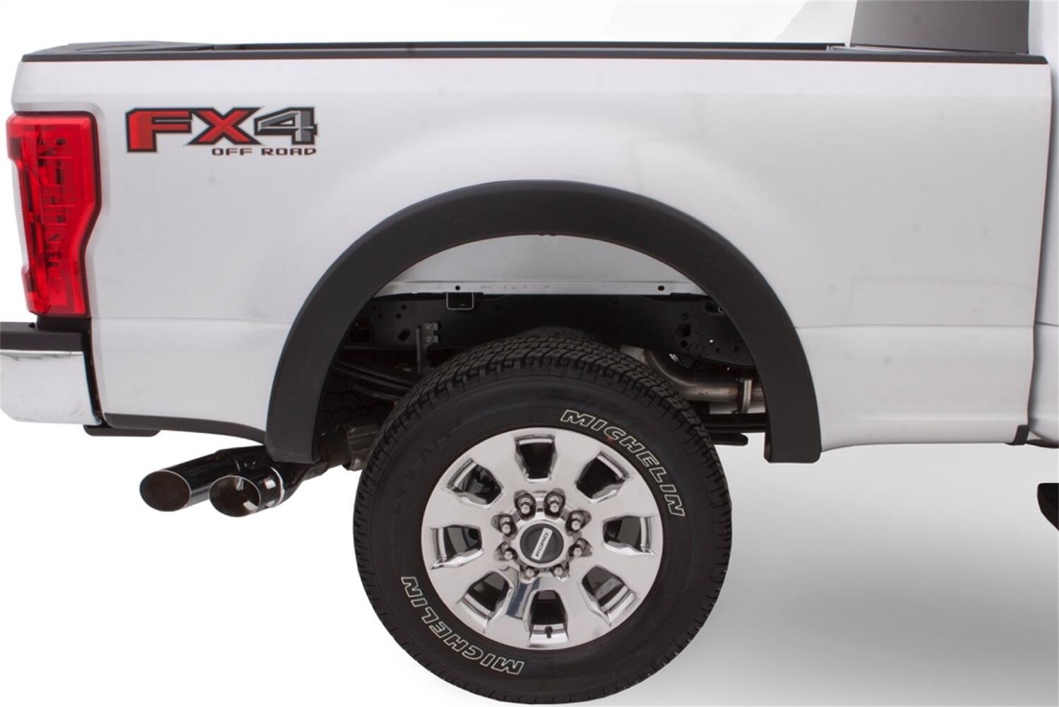 Bushwacker 20941-02 - OE Style Fender Flares, 4-Piece Set, Fleetside