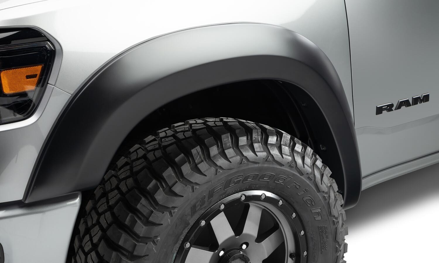Bushwacker 50926-02 - Extend-A-Fender Flares, 4-Piece Set, Black