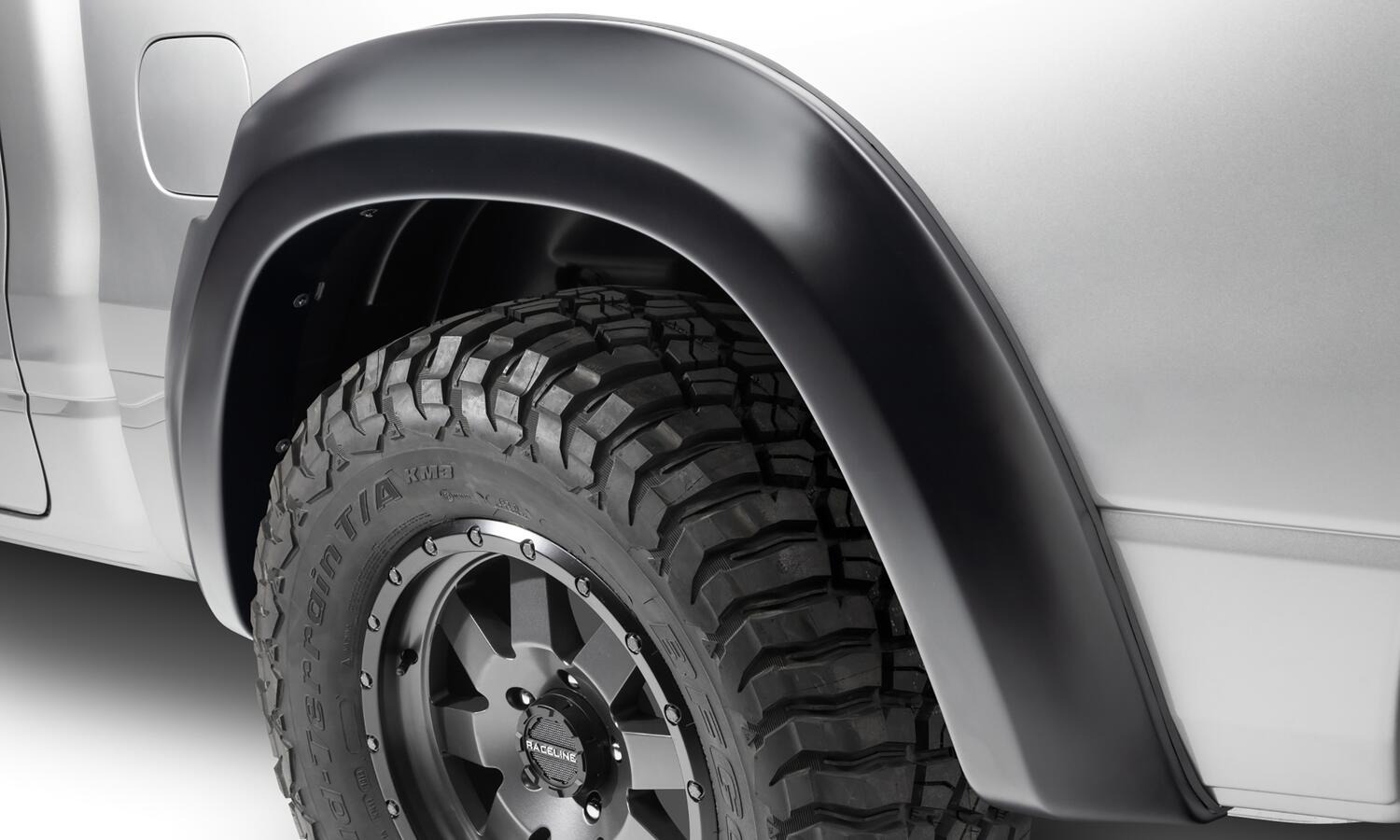 Bushwacker 50926-02 - Extend-A-Fender Flares, 4-Piece Set, Black