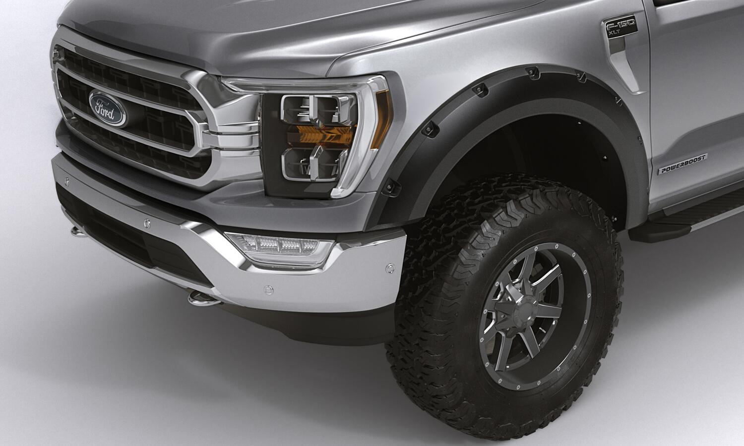 Bushwacker 28119-08 - Forge Fender Flares, 4-Piece Set, Black