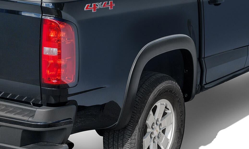 Bushwacker 40985-02 - OE Style Fender Flares, 4-Piece Set, Black