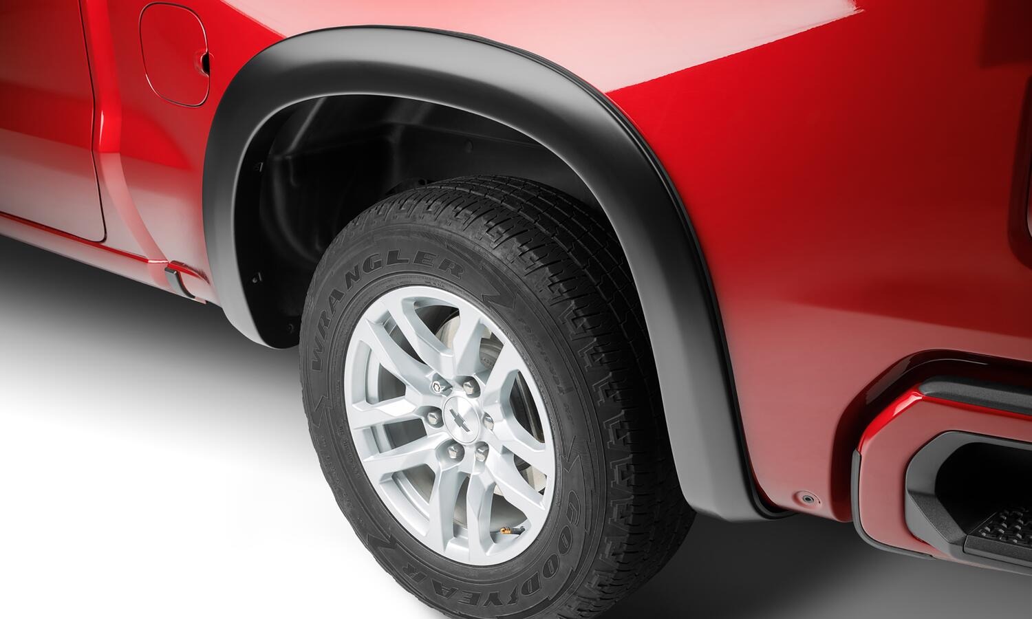 Bushwacker 40996-02 - OE Style Fender Flares, 4-Piece Set, Black