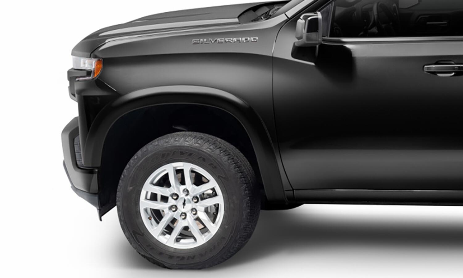 Bushwacker 40930-34 - OE Style Color-Matched Fender Flares, 4-Piece Set, Black