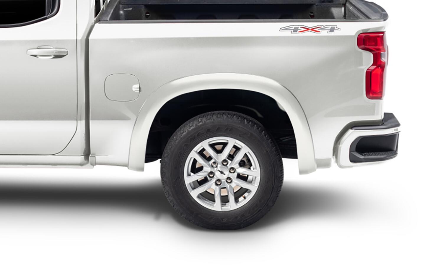 Bushwacker 40930-14 - OE Style Color-Matched Fender Flares, 4-Piece Set, 6'7" Bed