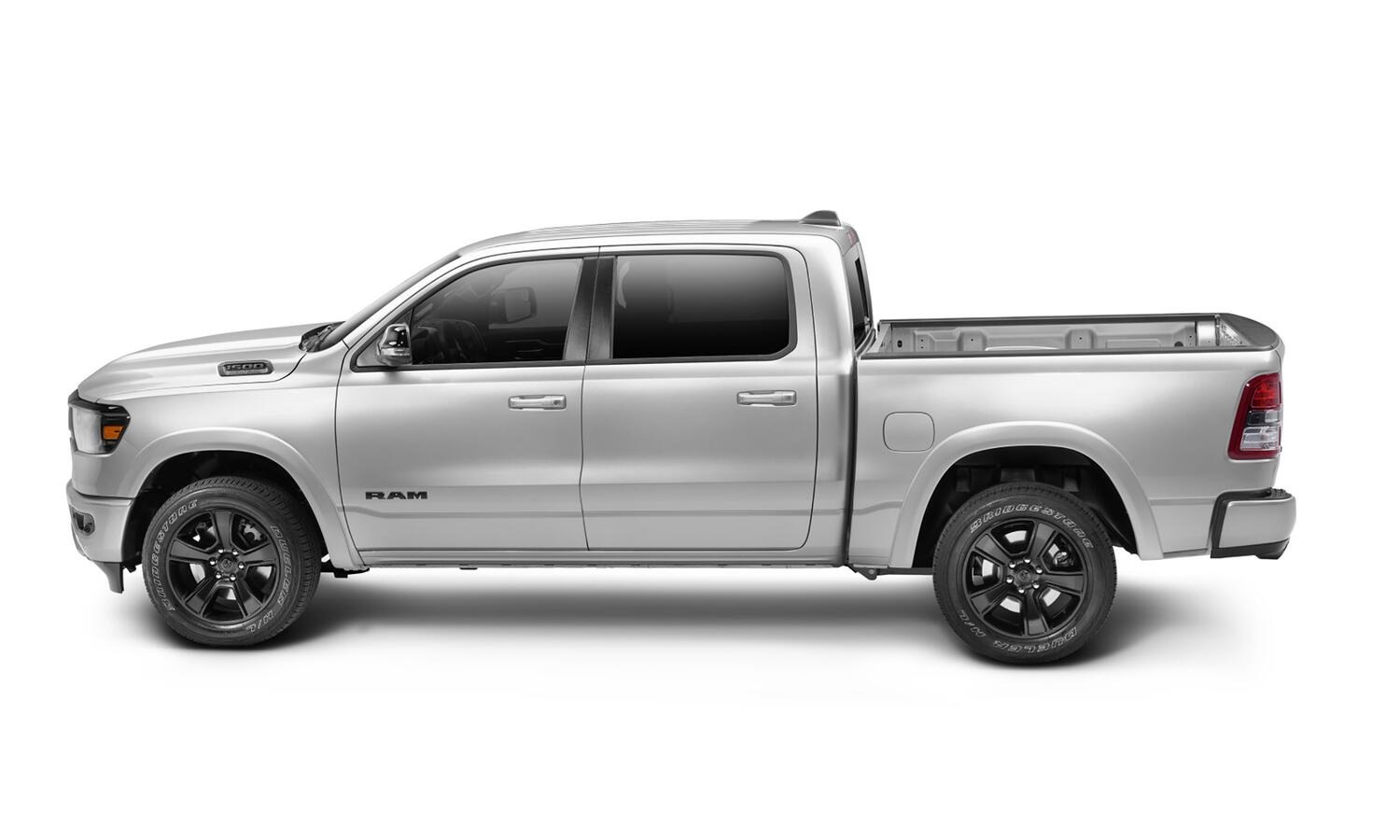 Bushwacker 50928-95 - OE Style Color-Matched Fender Flares, 4-Piece Set, Billet Silver Metallic