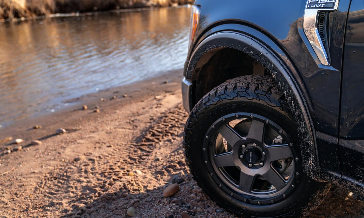 Bushwacker 20103-02 - OE Style Fender Flares, 2-Piece Front, Fleetside