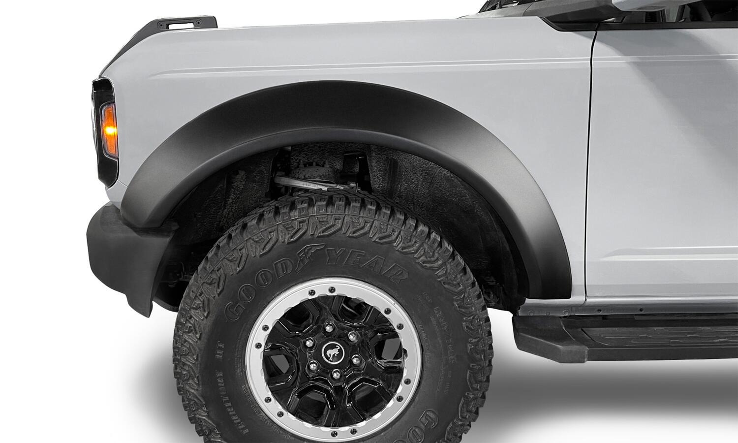 Bushwacker 20966-02 - Extend-A-Fender Flares, 4-Piece Set, Black