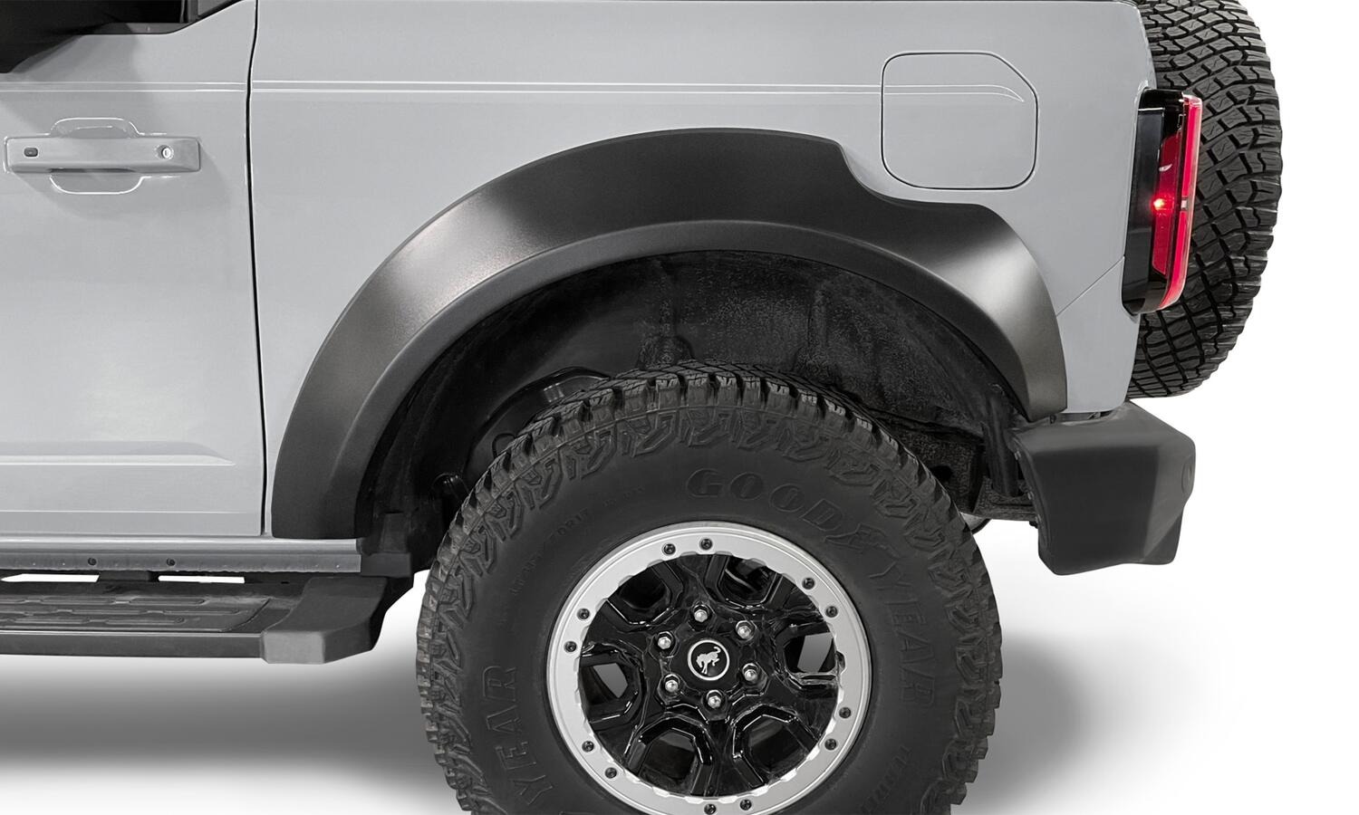 Bushwacker 20966-02 - Extend-A-Fender Flares, 4-Piece Set, Black