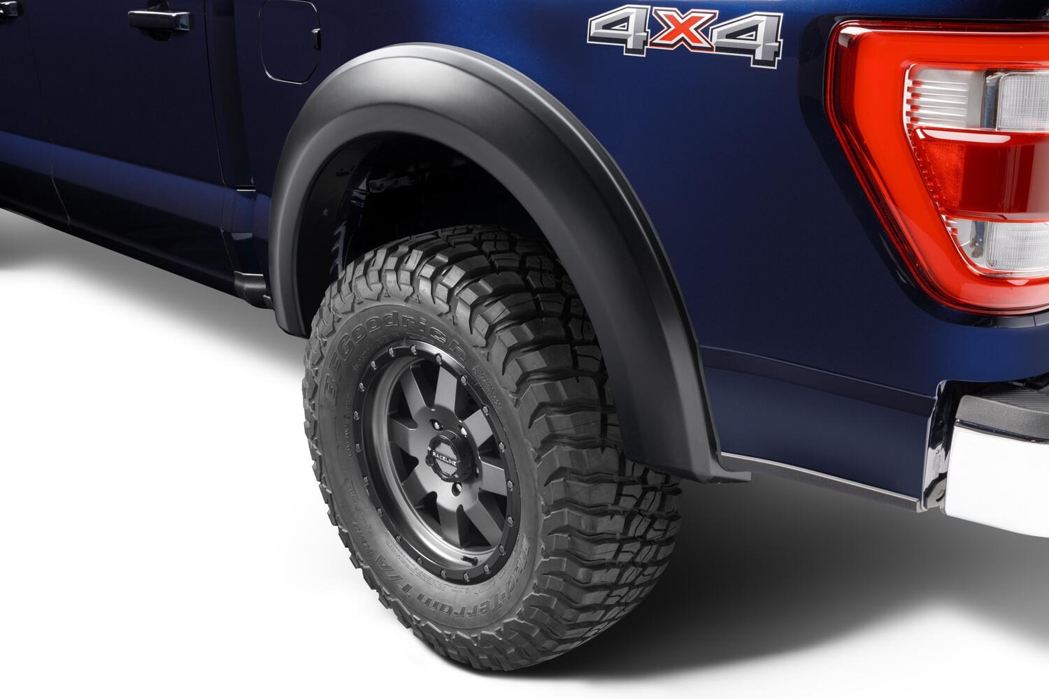 Bushwacker 20964-02 - Extend-A-Fender Flares, 4-Piece Set, Black