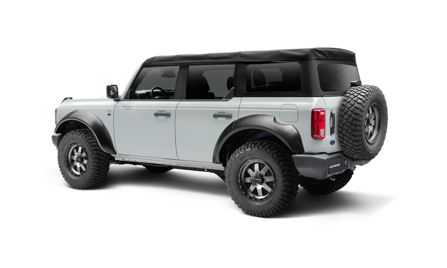 Bushwacker 20961-02 - Extend-A-Fender Flares, 4-Piece Set, Black