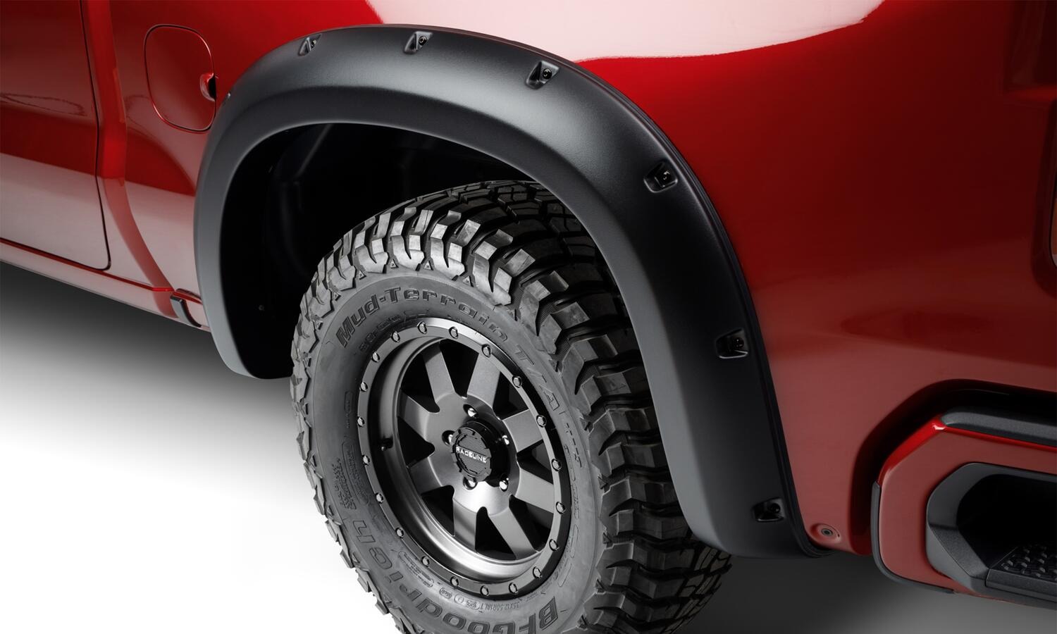 Bushwacker 48106-08 - Forge Fender Flares, 4-Piece Set, Black