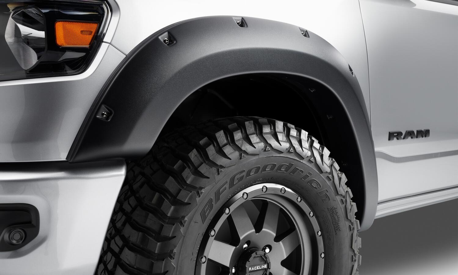 Bushwacker 58131-08 - Forge Fender Flares, 4-Piece Set, Black