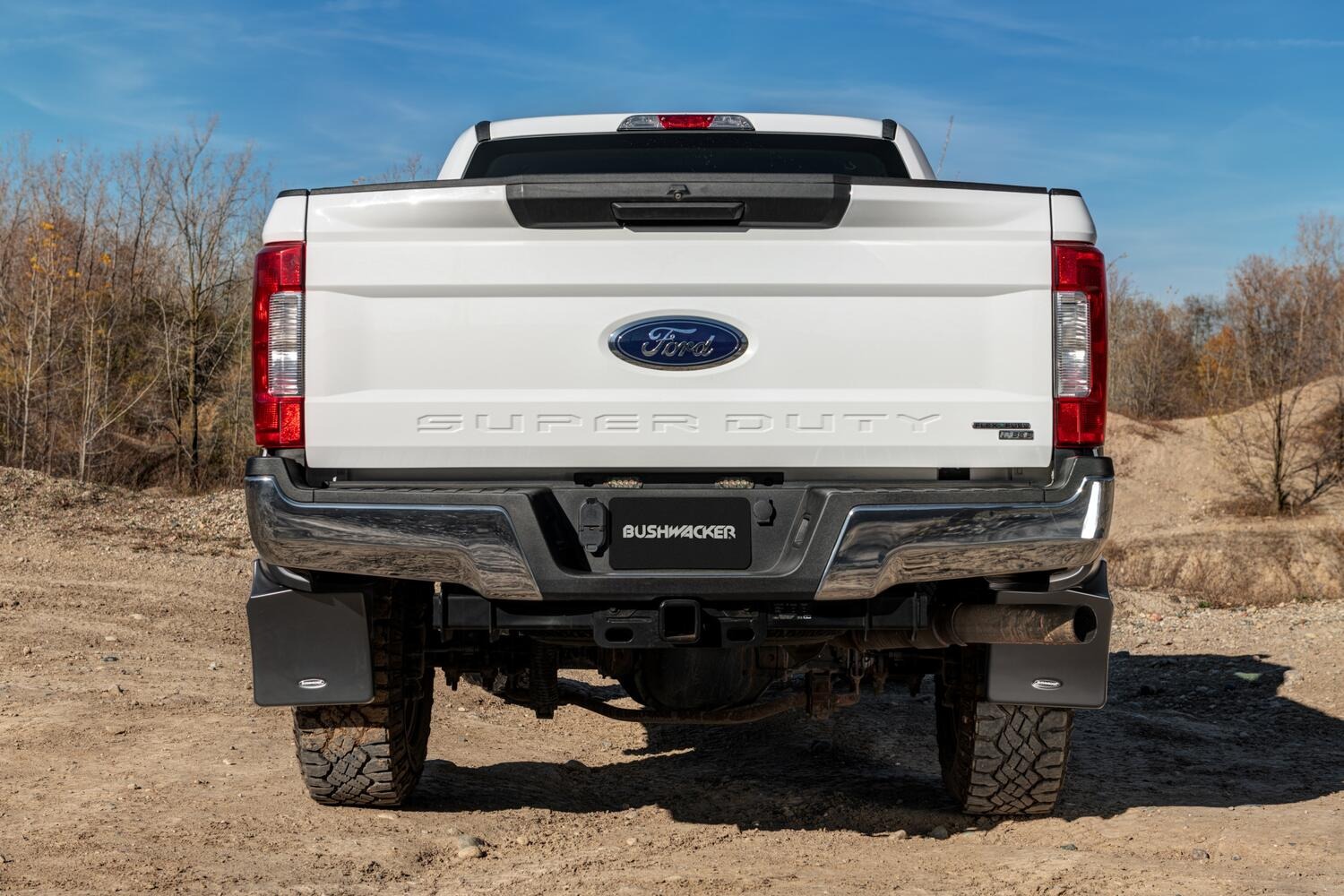 Bushwacker MUD-20106 - Mud Flaps, Black, Abs Thermoplastic