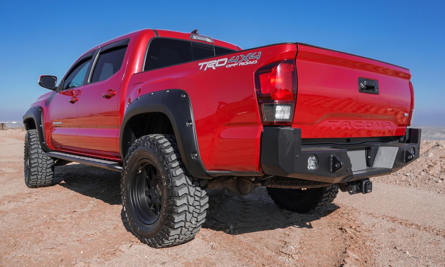 Bushwacker 30048-02 - Pocket Style Fender Flares, 2-Piece Rear, Black