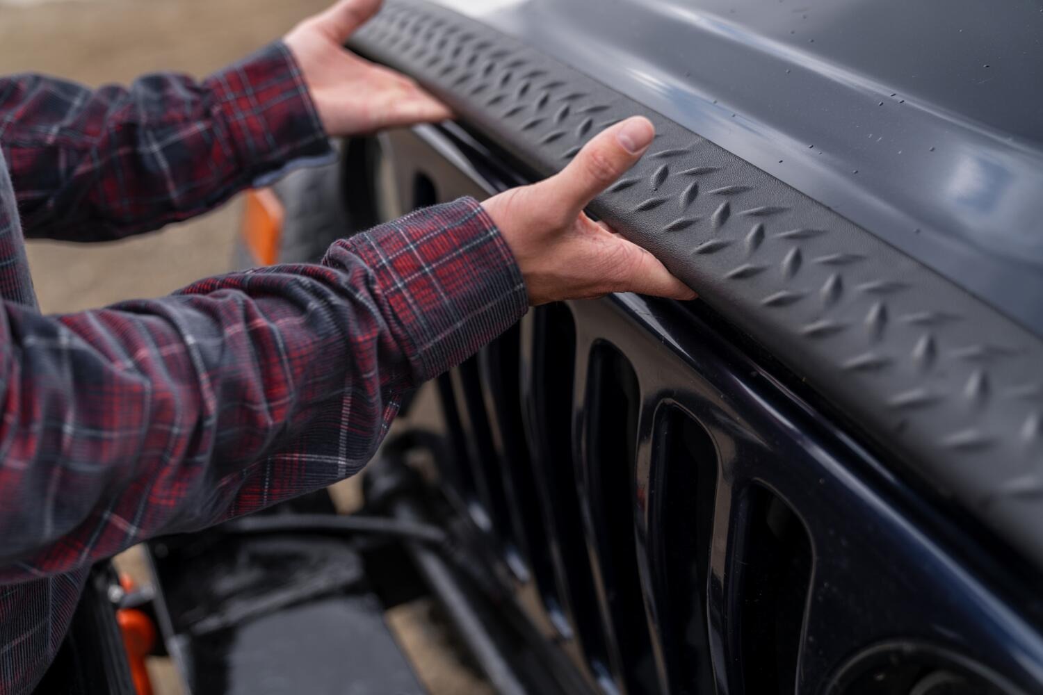 Bushwacker 14005 - Trail Armor, 4-Piece Set, Black