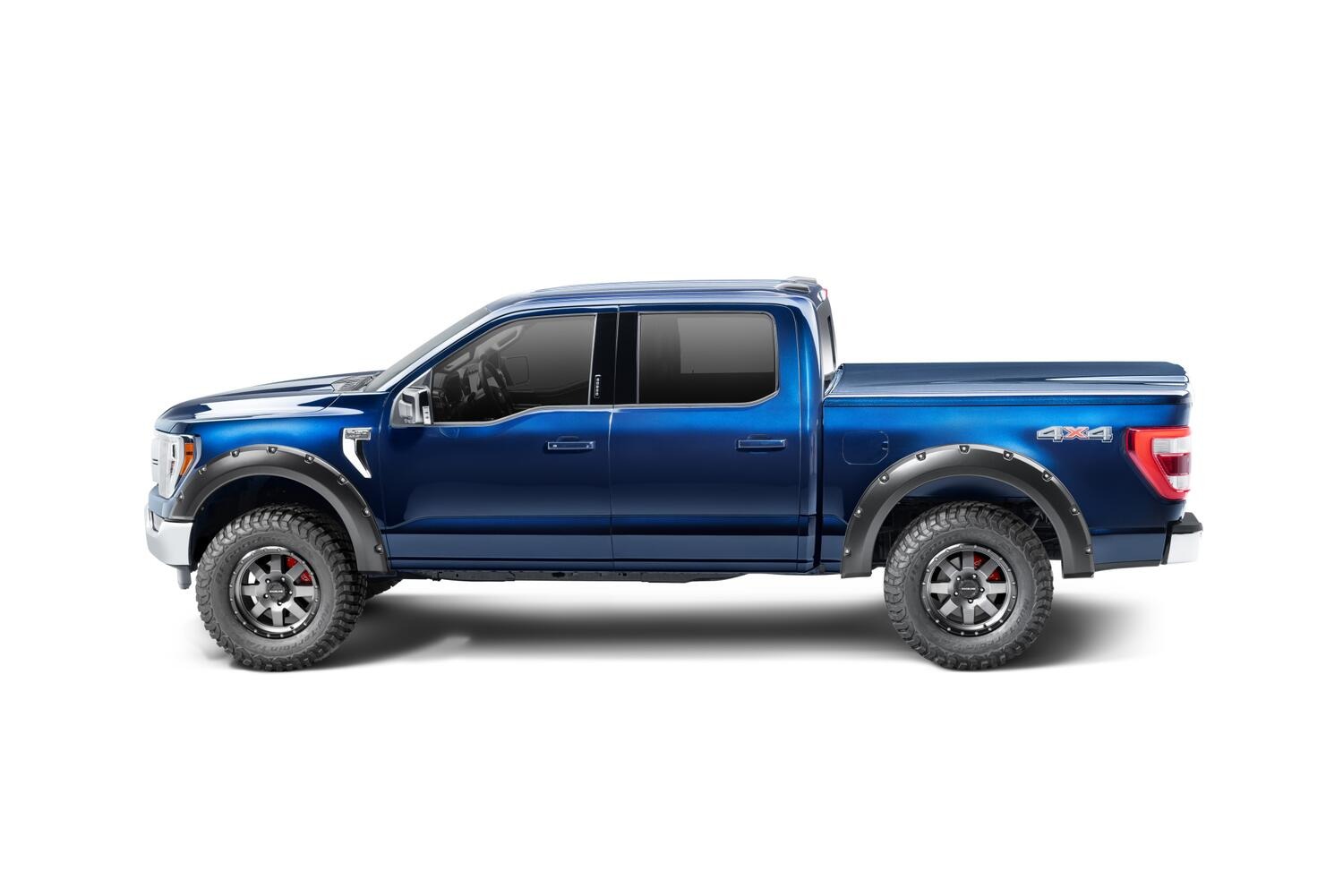 Bushwacker 20134-02 - Pocket Style Fender Flares, 2-Piece Rear, Black