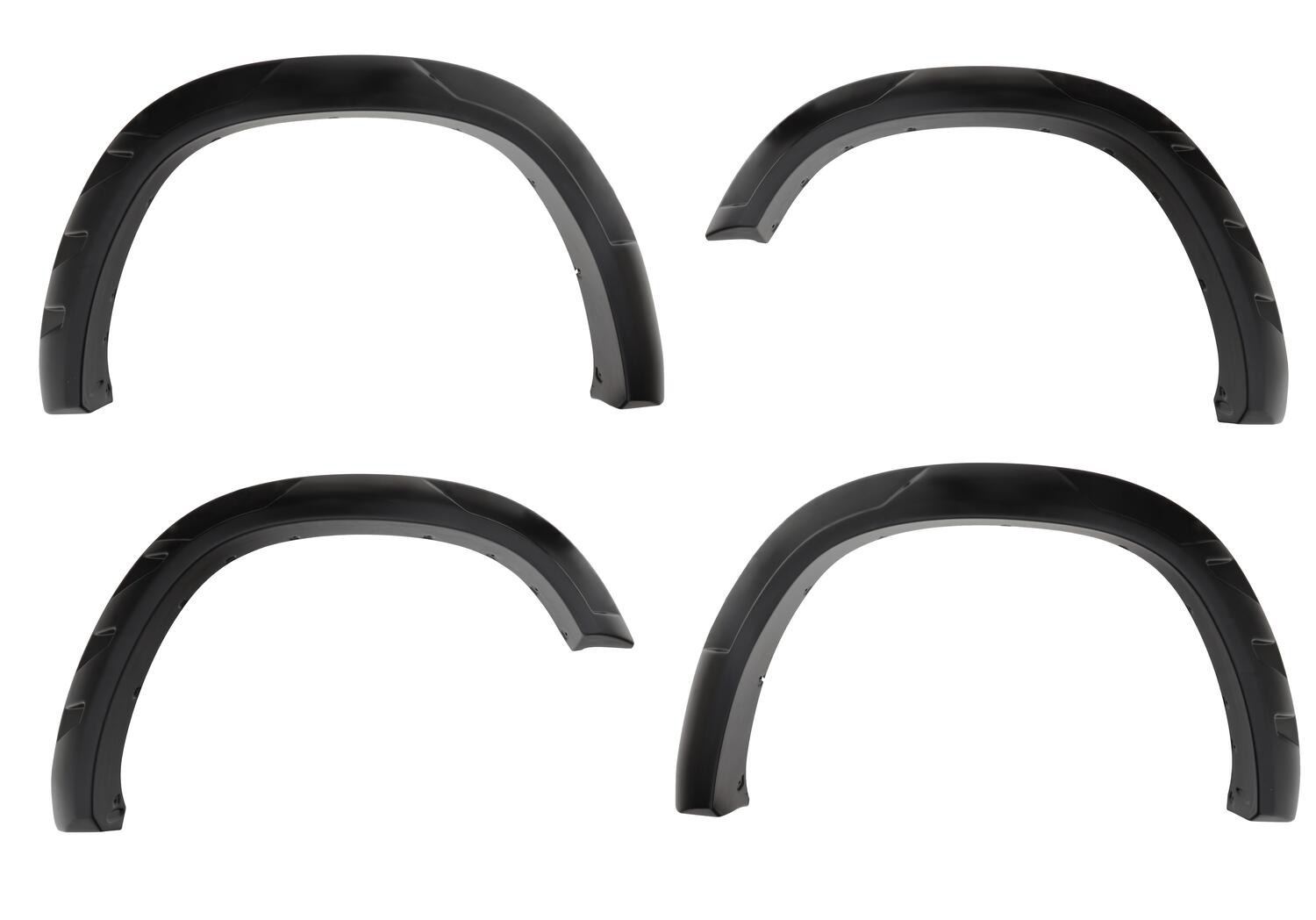Bushwacker 40946-02 - DRT Style Fender Flares, 4-Piece Set, Black