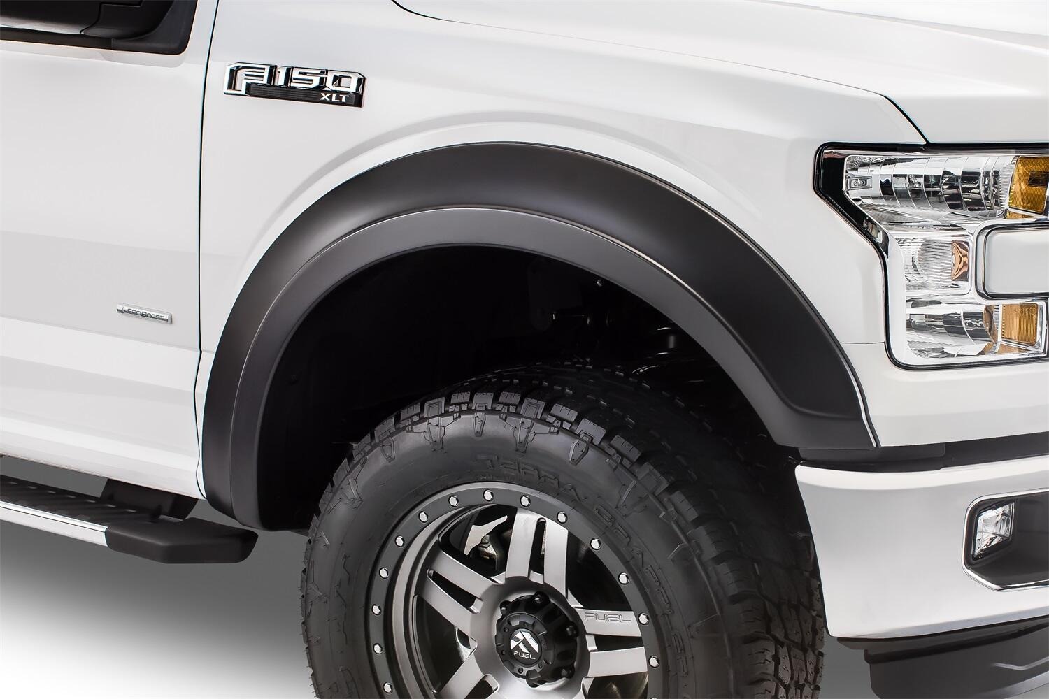 Bushwacker 20936-02 - Extend-A-Fender Flares, 4-Piece Set, Fleetside