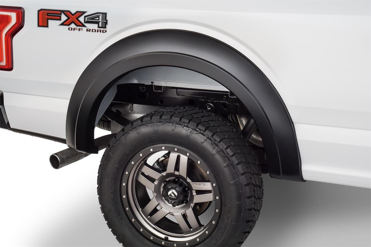 Bushwacker 20936-02 - Extend-A-Fender Flares, 4-Piece Set, Fleetside