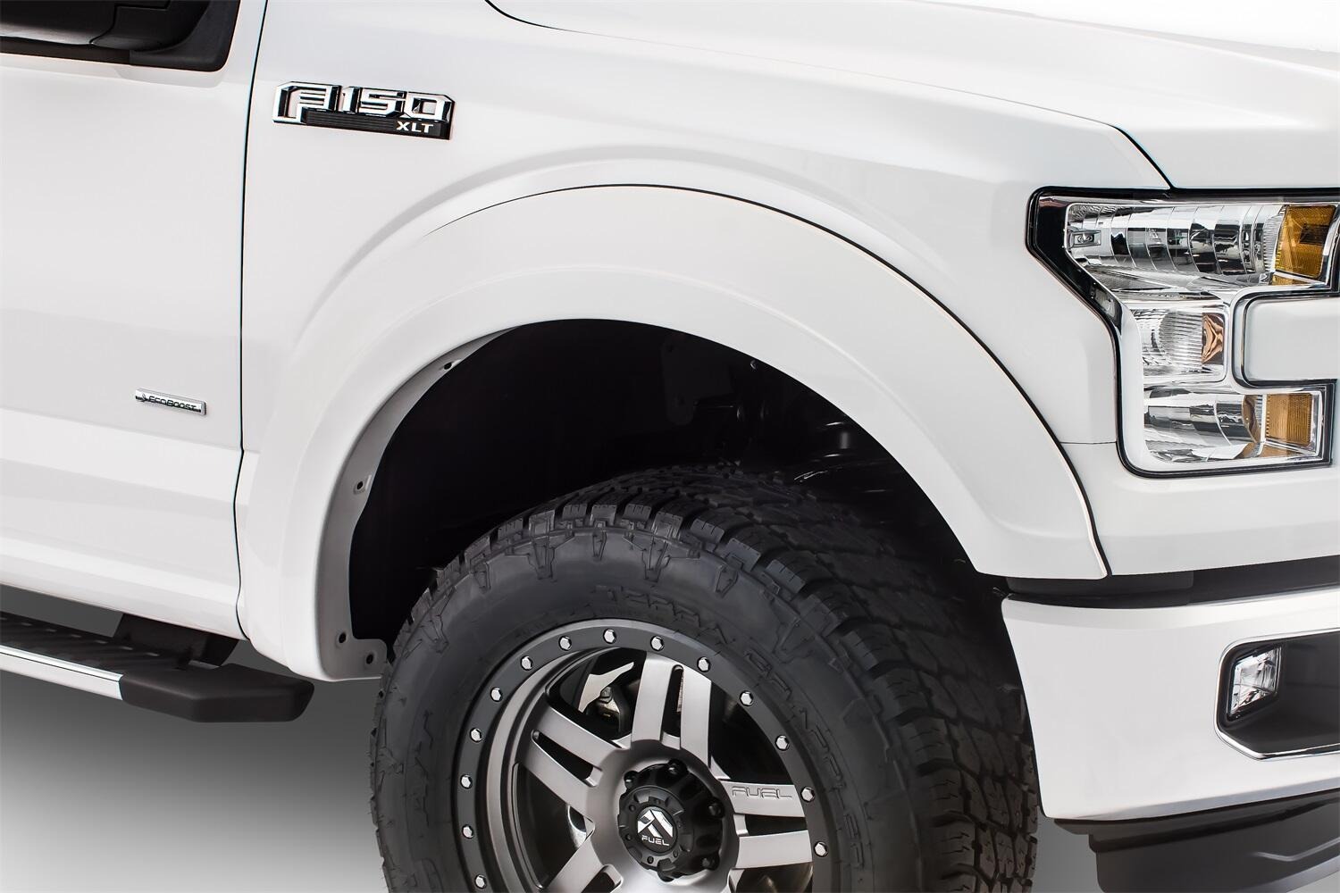 Bushwacker 20936-02 - Extend-A-Fender Flares, 4-Piece Set, Fleetside
