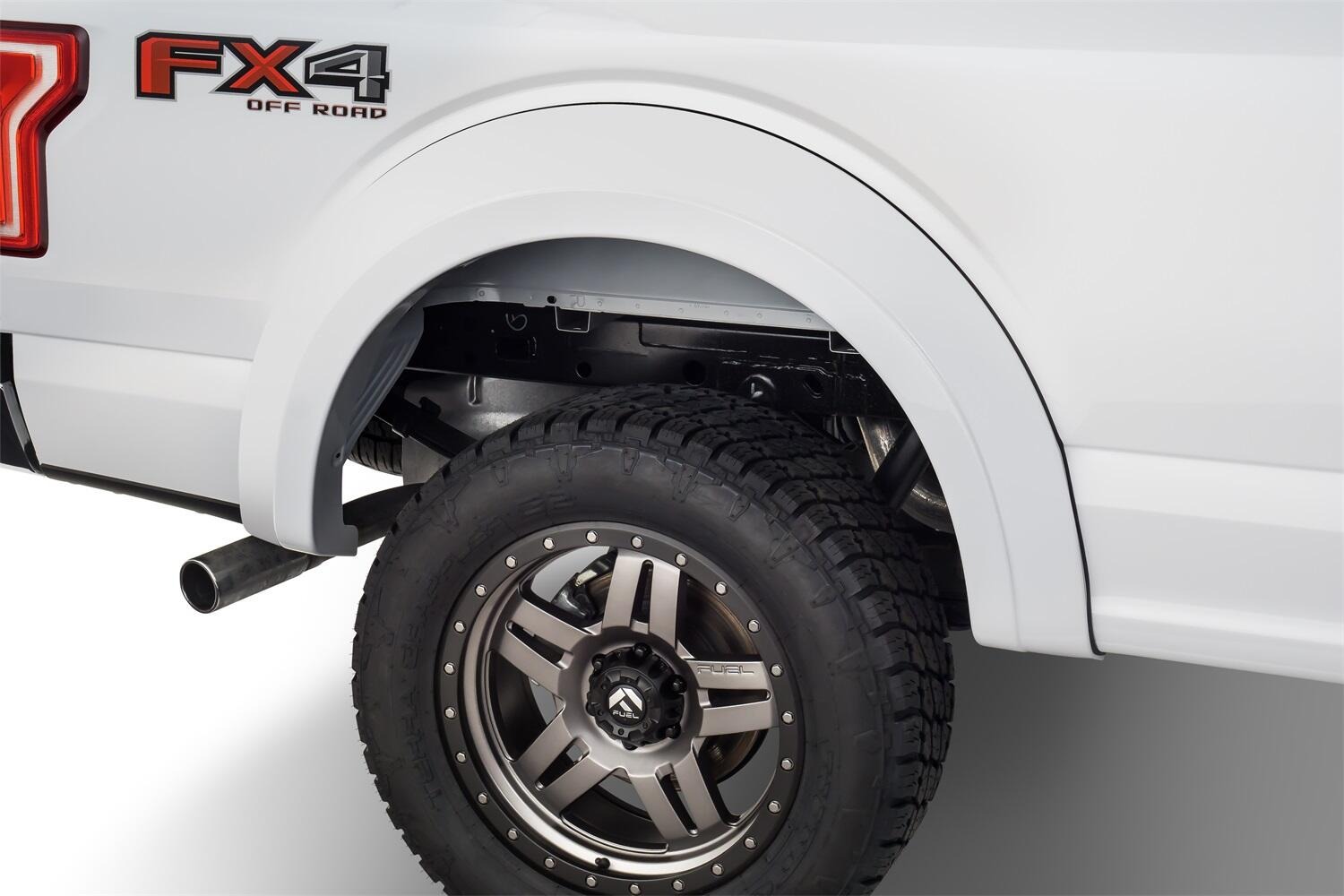 Bushwacker 20936-02 - Extend-A-Fender Flares, 4-Piece Set, Fleetside