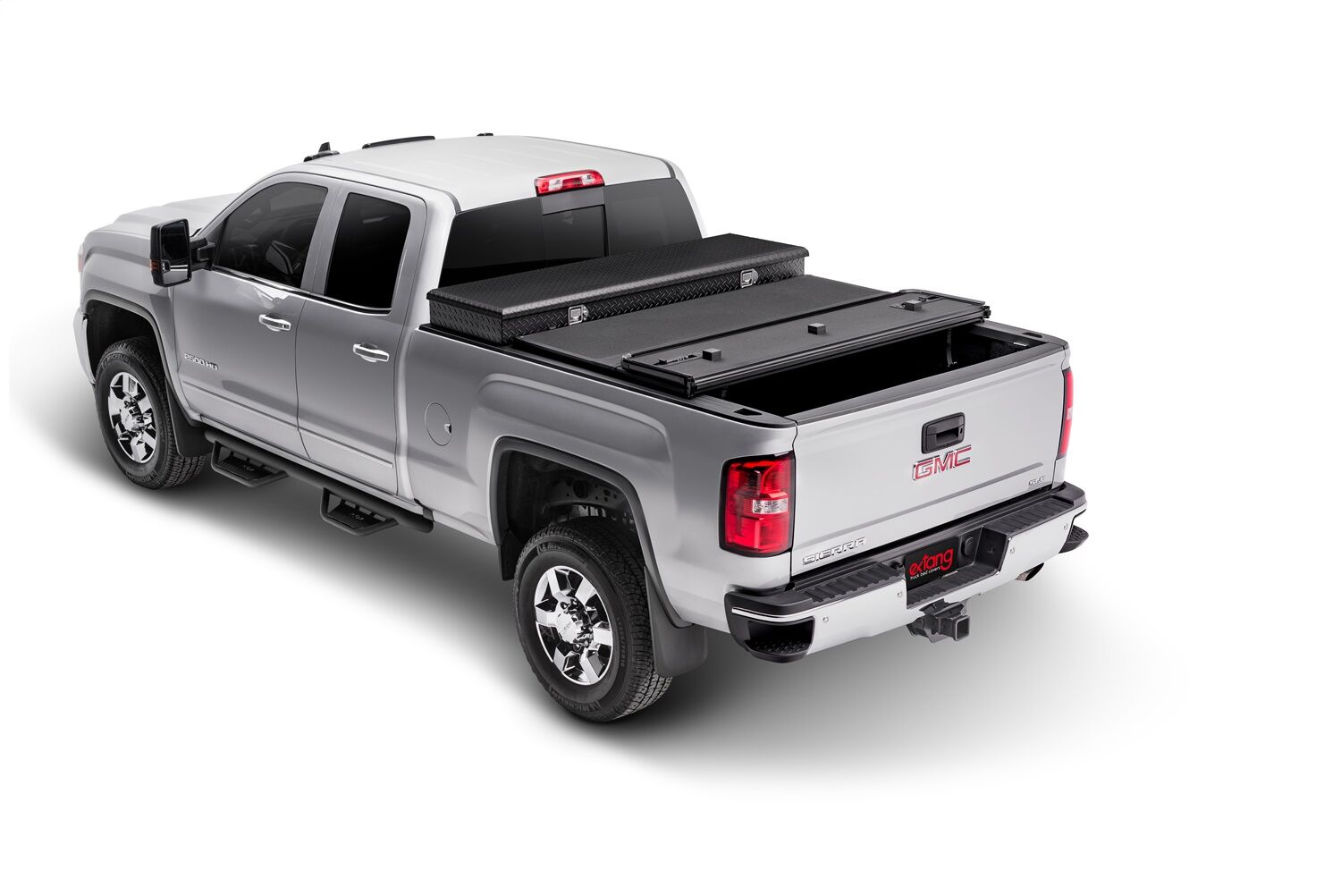 Extang 84415 - Solid Fold Toolbox, 8'1" Bed, Black