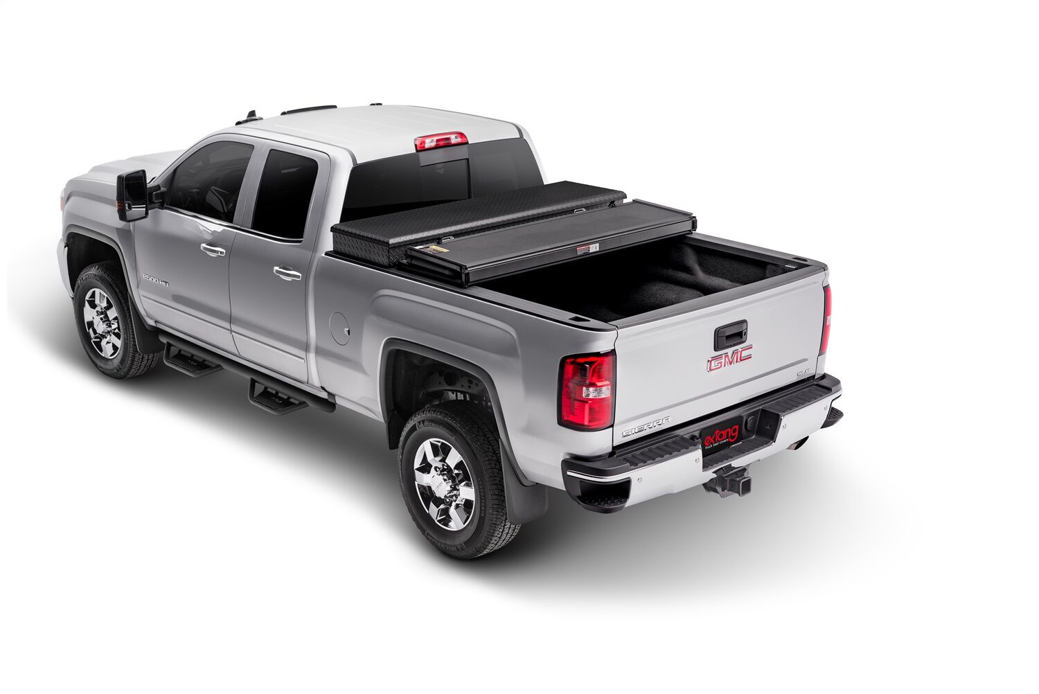 Extang 84415 - Solid Fold Toolbox, 8'1" Bed, Black