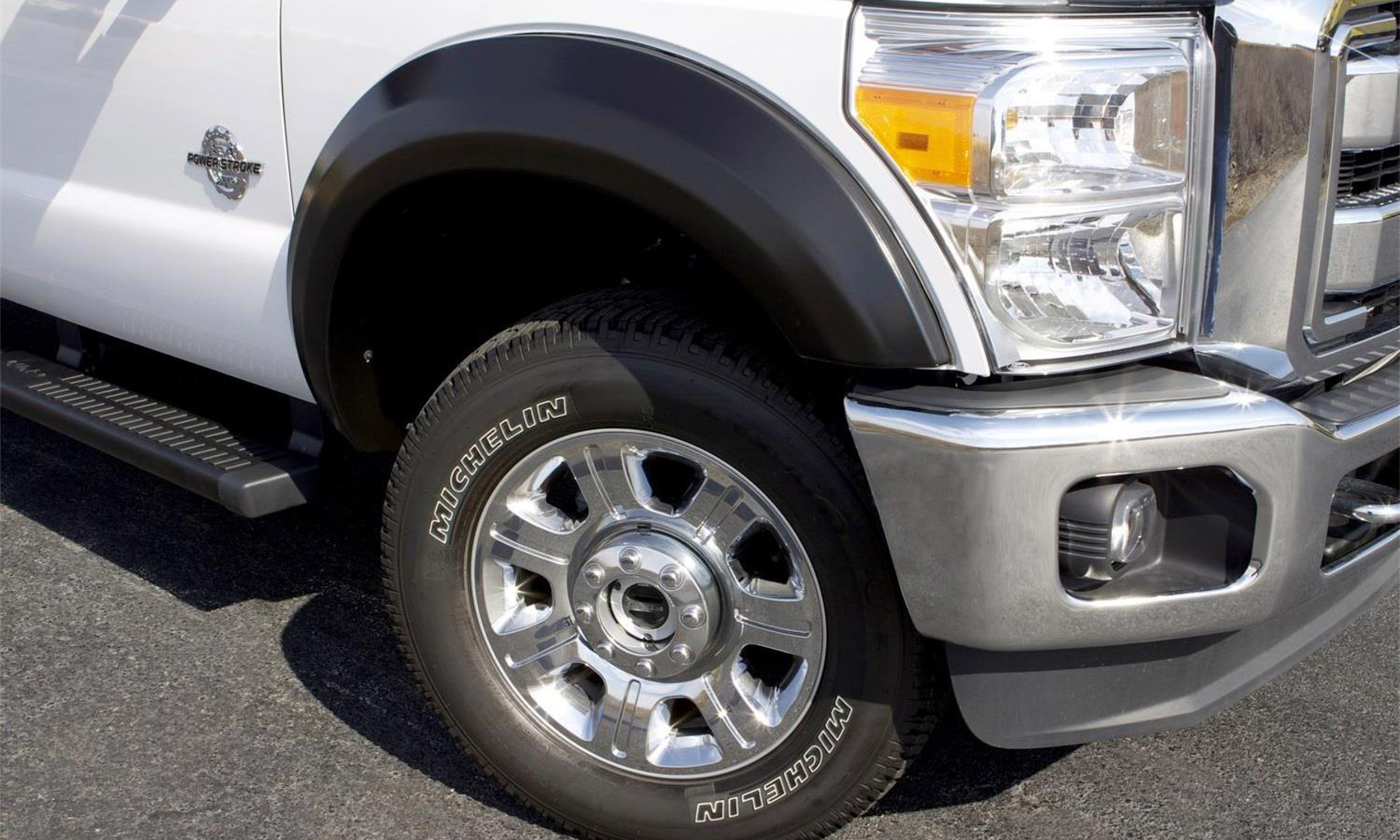 Lund EX117SA - EX-Extra Wide Fender Flares, 2-Piece Front, Fleetside