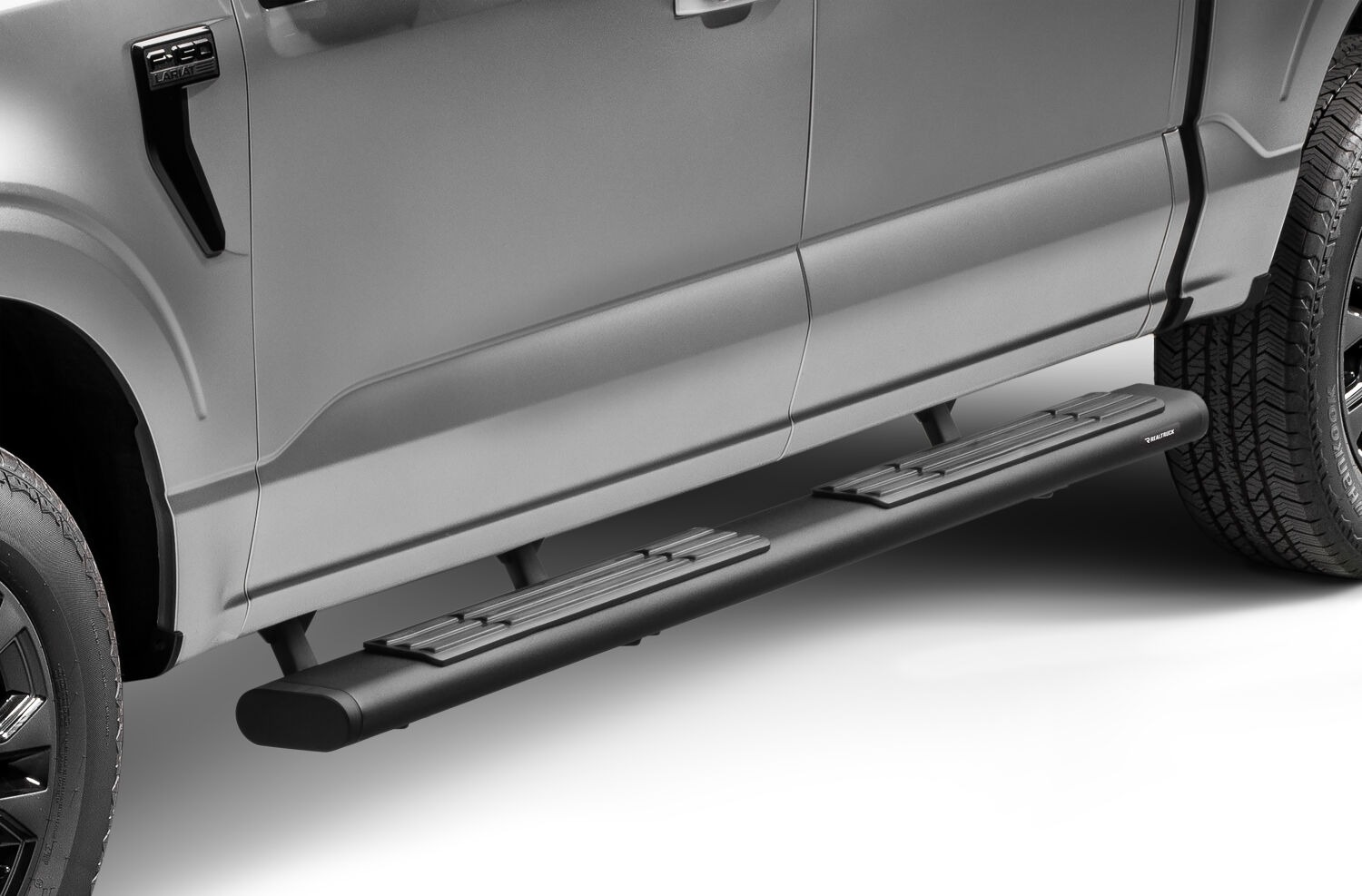 Go Rhino 686415587T - Running Boards & Steps, Crew Cab, Black
