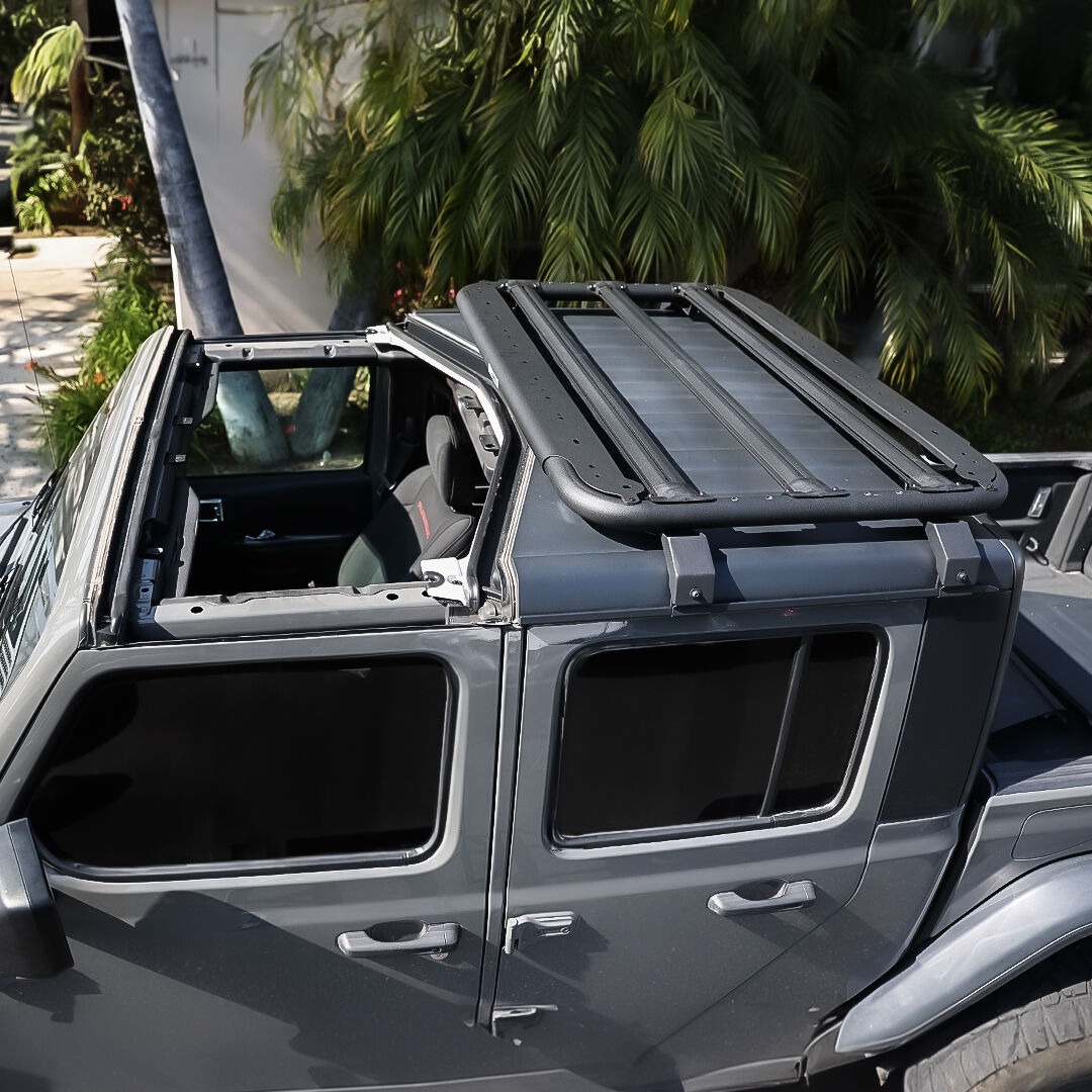 Go Rhino 5935035T - SRM Roof Racks, Black, Aluminum