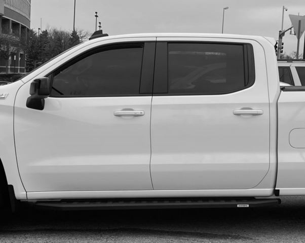 Go Rhino 69404887PC - RB20 Running Boards, Crew Cab, Black