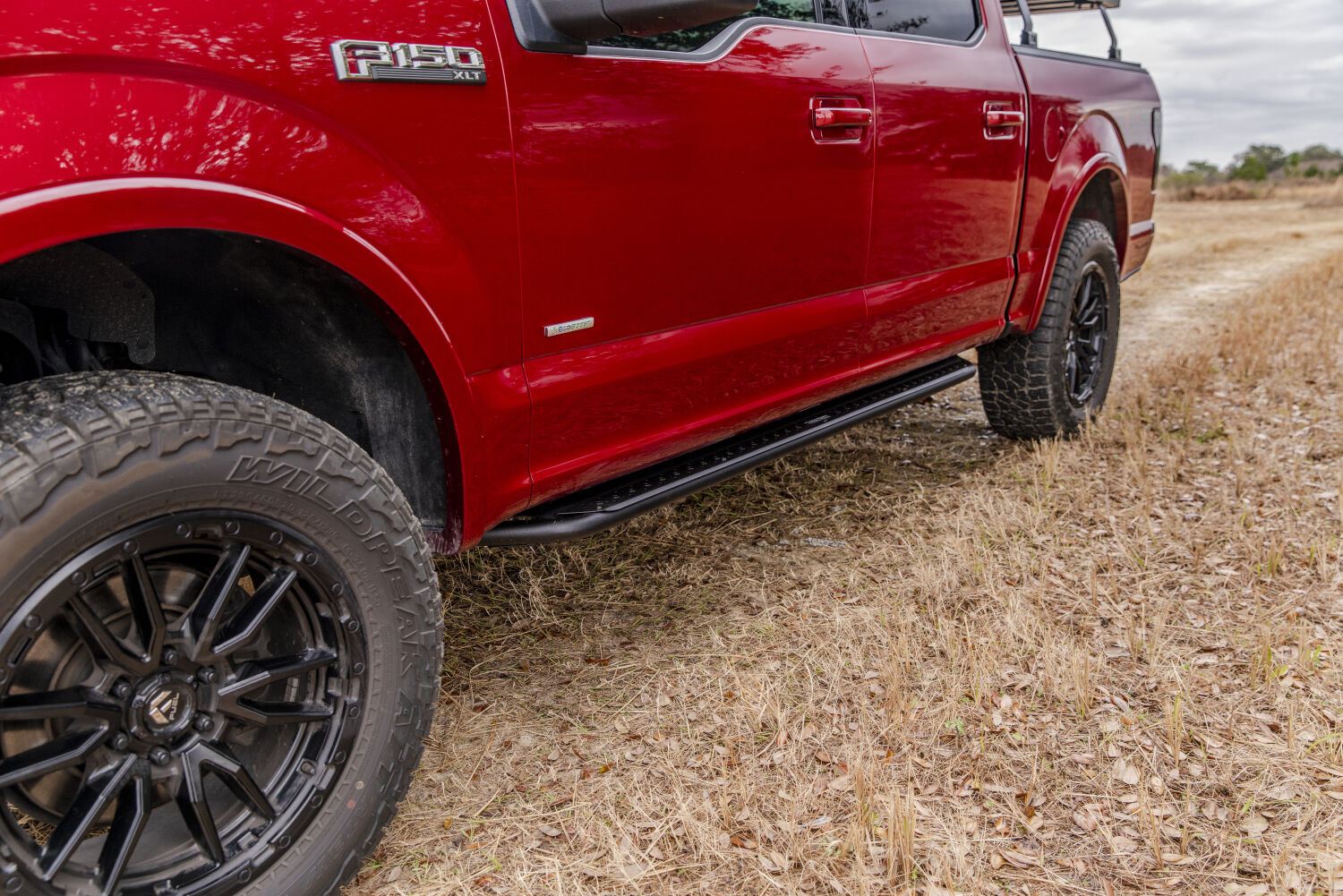 Go Rhino DSS4155T - Dominator Sliders, Crew Cab, Black