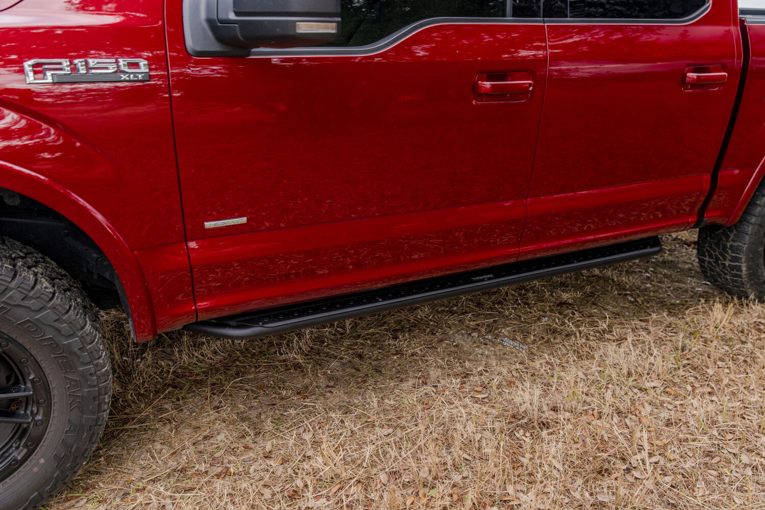 Go Rhino DSS4155T - Dominator Sliders, Crew Cab, Black