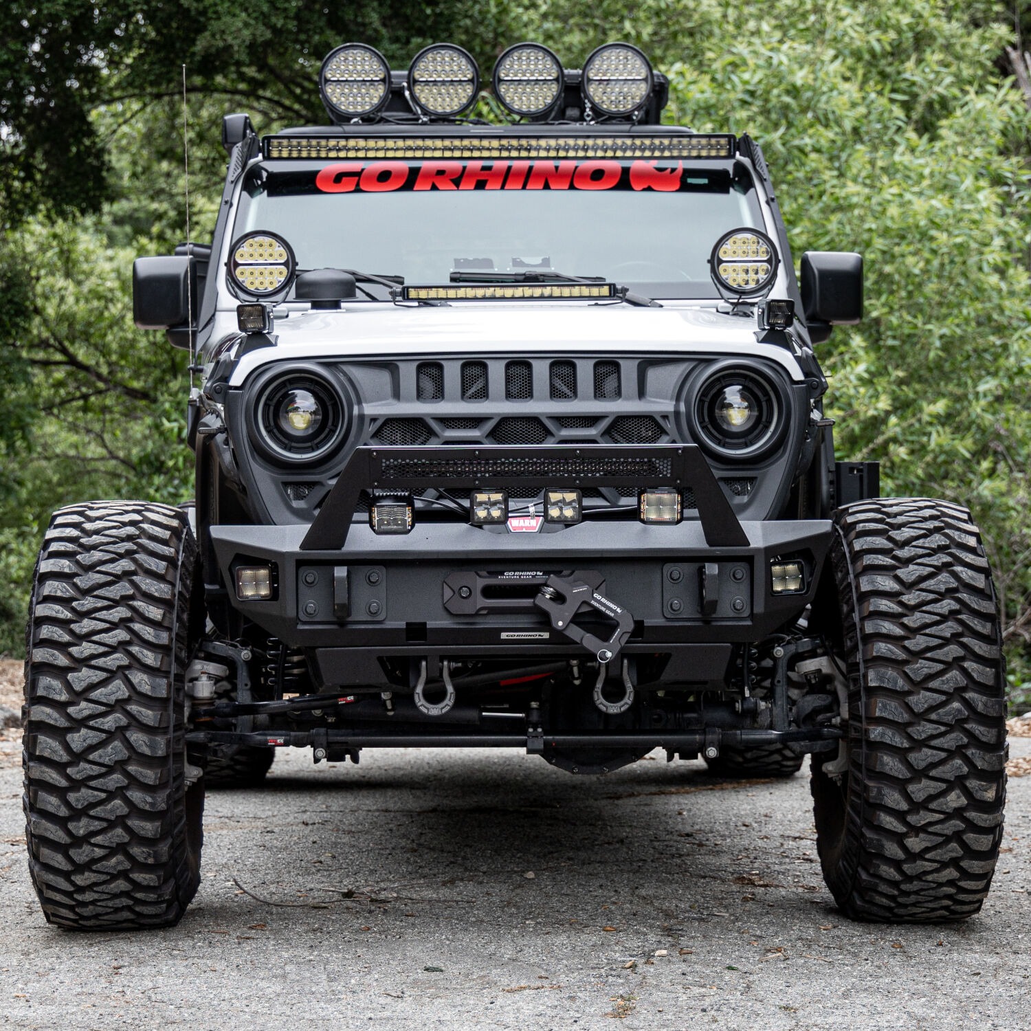 Go Rhino 230211T - Trailline, Crew Cab, Black