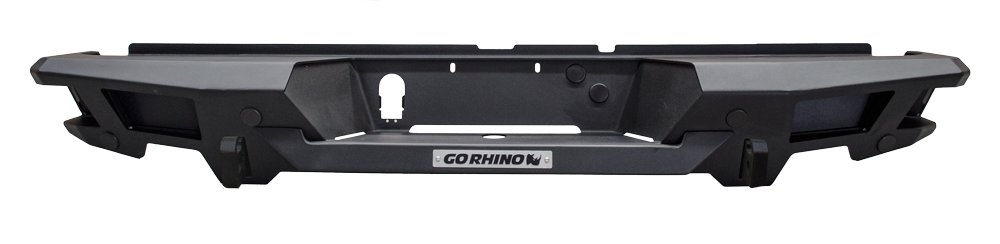 Go Rhino 28128T - BR Series Bumpers, Black, Powder Coated