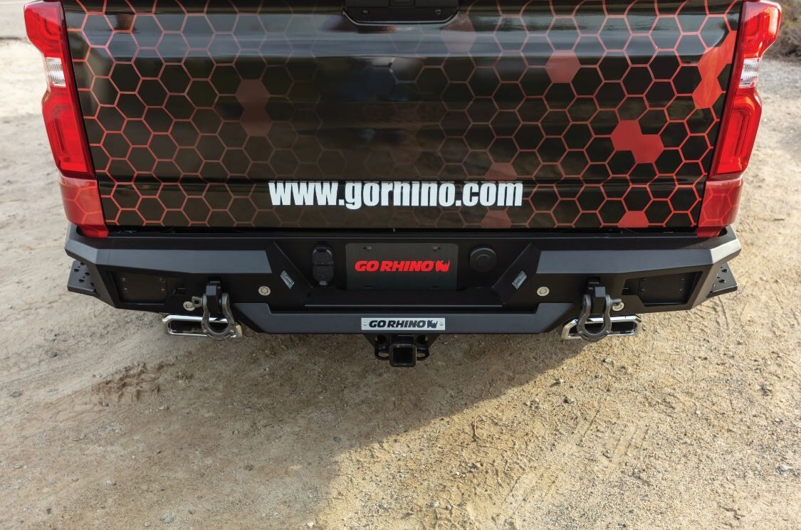 Go Rhino 28176T - BR Series Bumpers, Black, Powder Coated