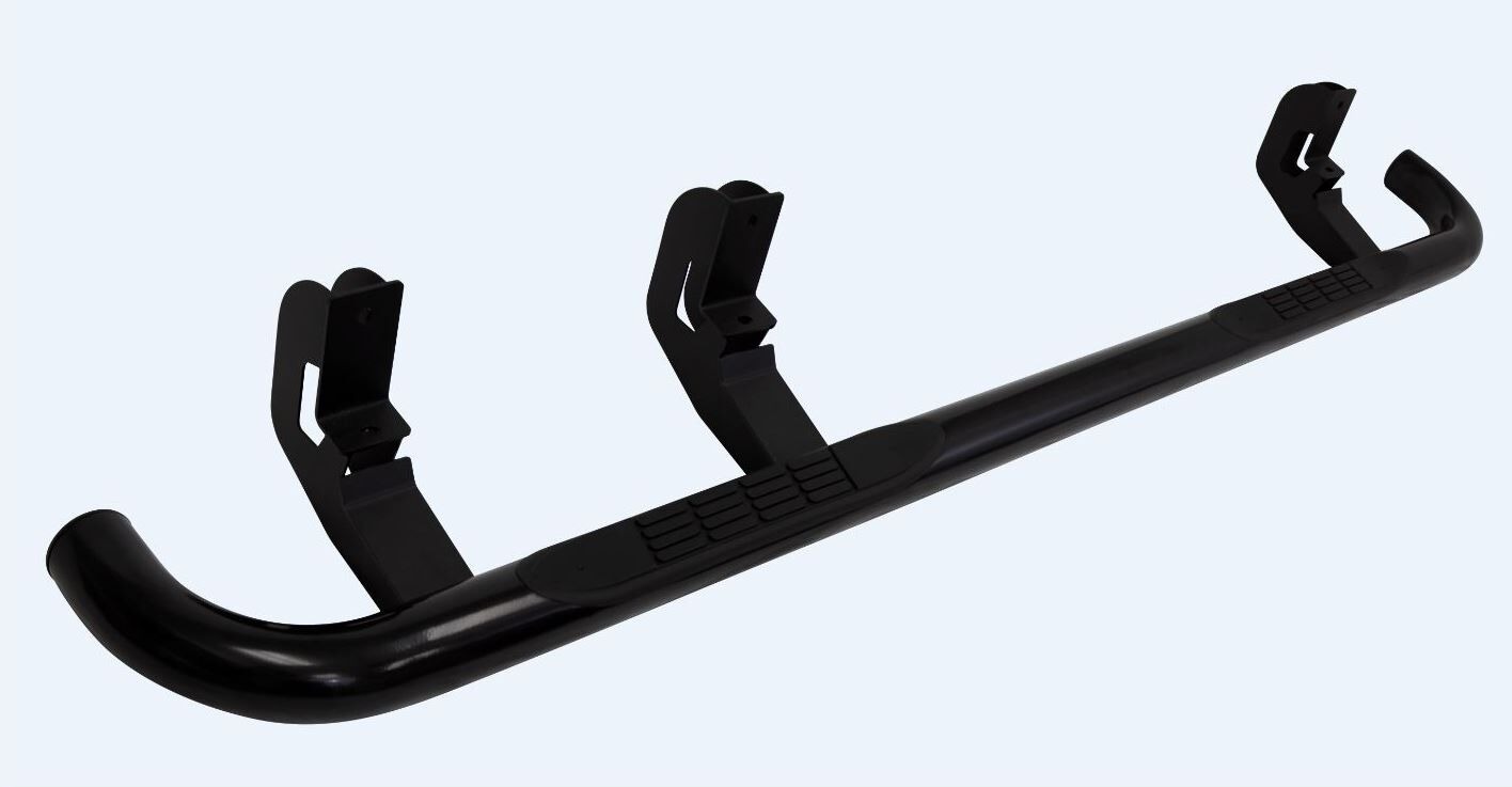 Go Rhino 4306B - Tubular Side Bars, Crew Cab, Black