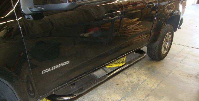 Go Rhino 4237B - 4000 Series, Crew Cab, Black