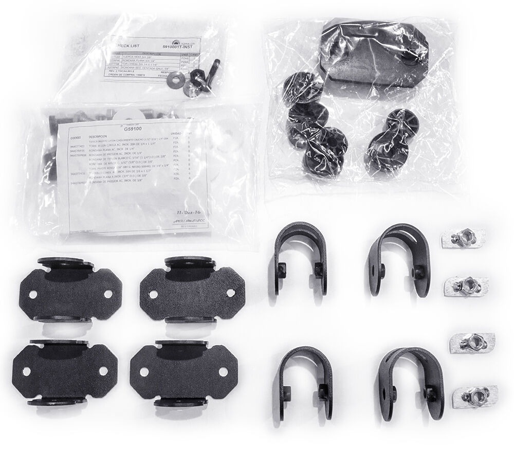 Go Rhino 5910000T - Roof Racks, Textured Black, SRM
