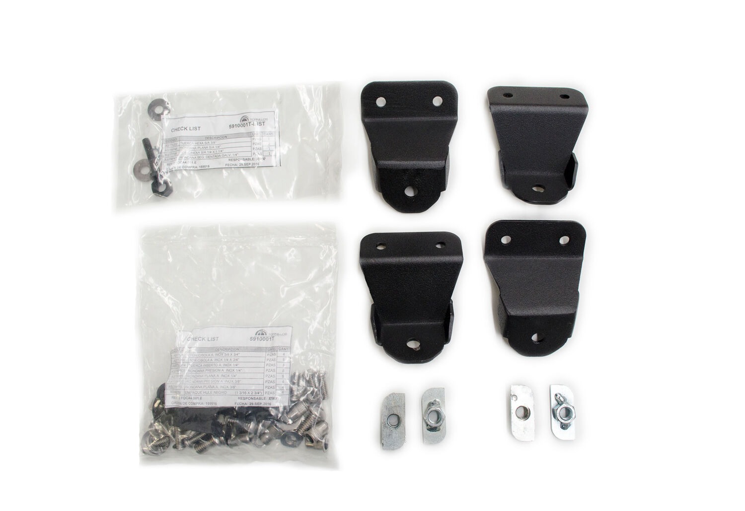 Go Rhino 5910001T - Roof Racks, Textured Black, SRM