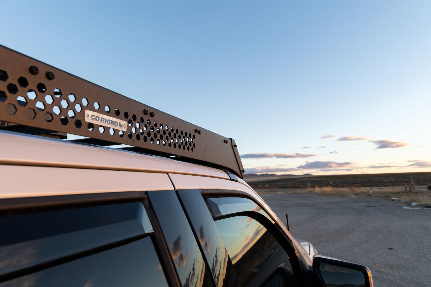 Go Rhino 5933140T - Roof Racks, Crew Cab, Black