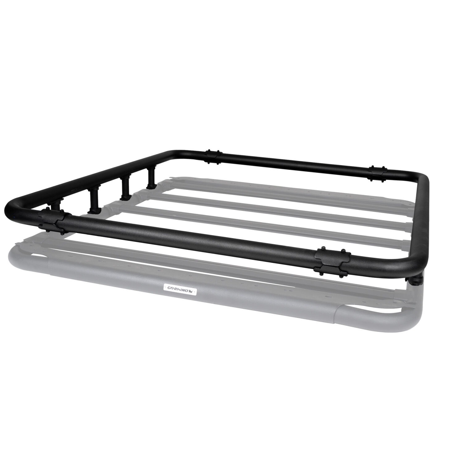 Go Rhino 5935053T - SRM Roof Racks, Black, Aluminum