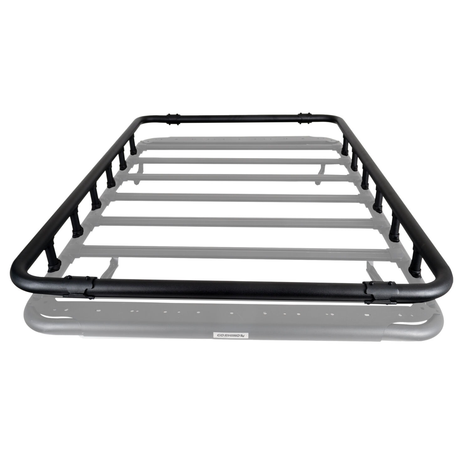 Go Rhino 5935073T - SRM Roof Racks, Black, Aluminum